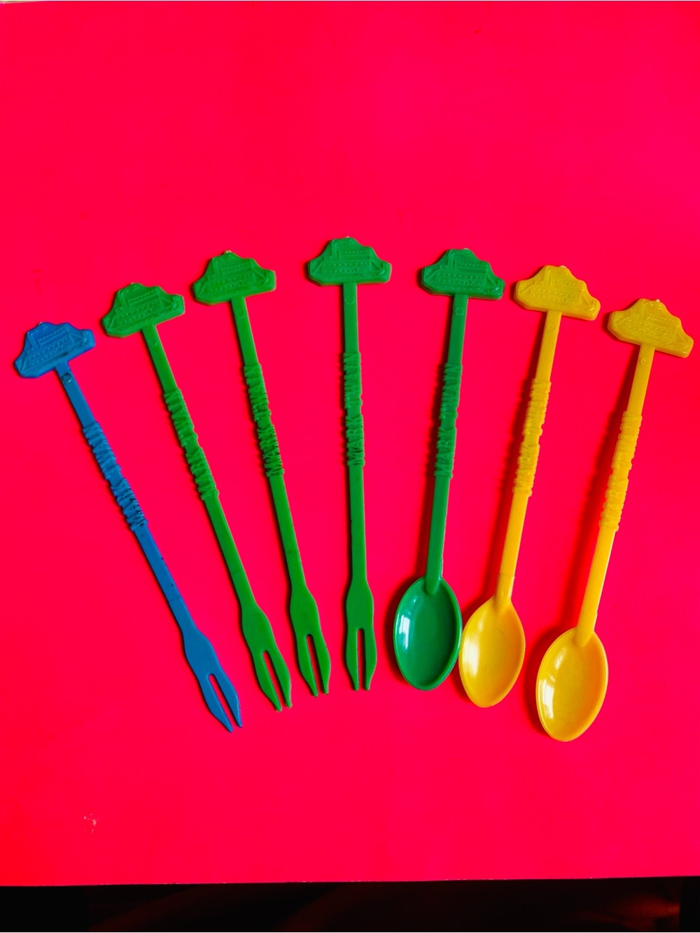 Vintage Disneyland Mark Twain Swizzle Sticks Lot